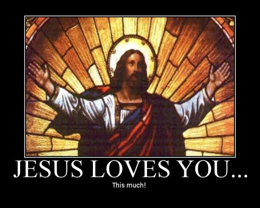 Jesus loves you What does that even mean When someone loves you 